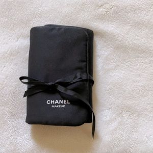 Authentic Chanel empty makeup roll